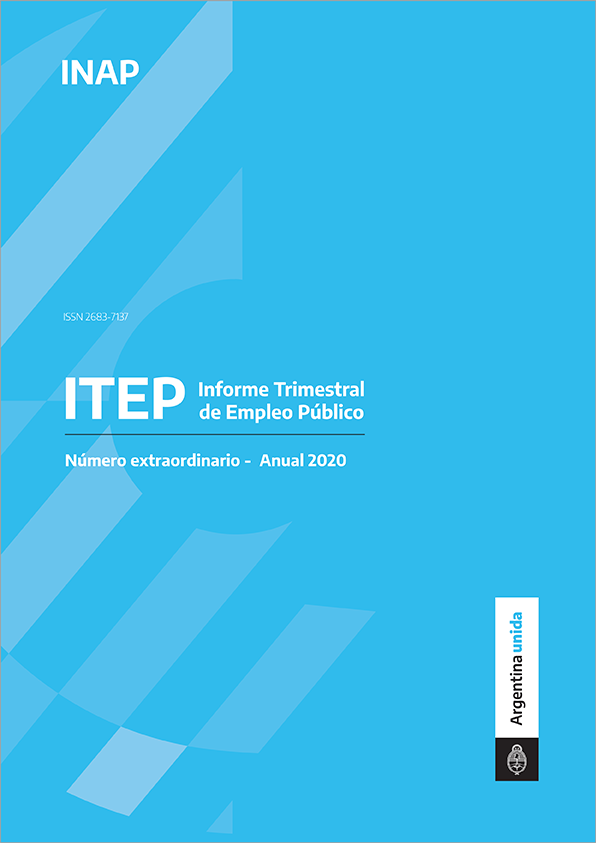 Imagen de la tapa del ITEP número extraordinario anual 2020