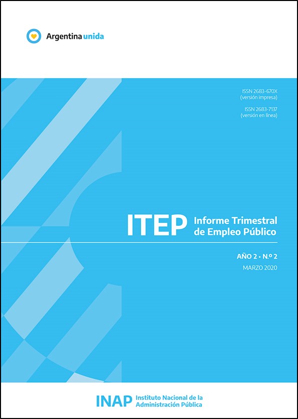 Imagen de la tapa del ITEP número 2 del 2020