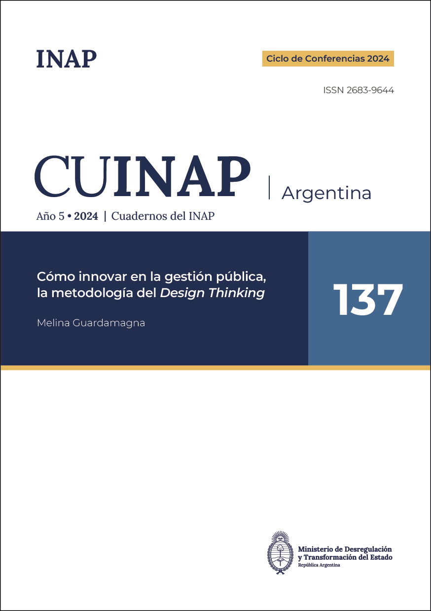 Imagen de tapa de Cuadernos del INAP, número 137