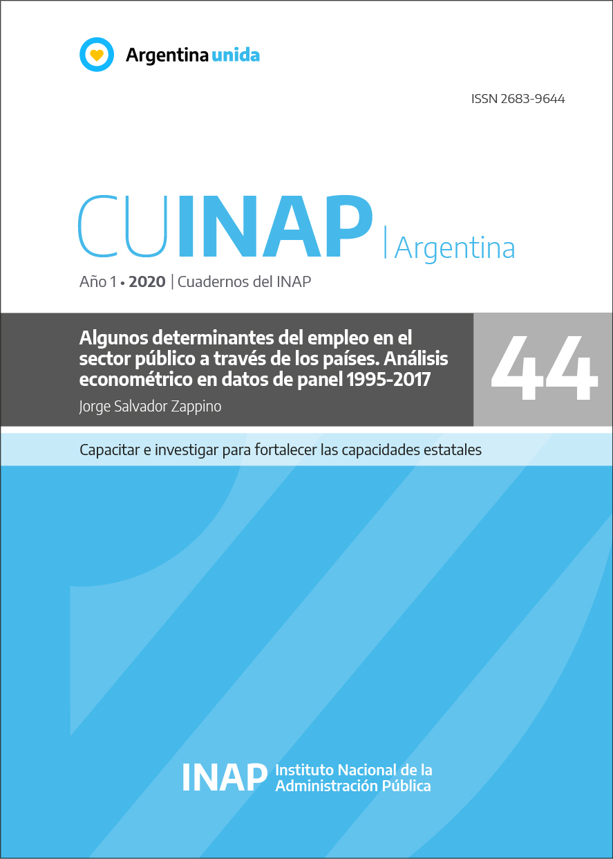 Imagen de la tapa del CUINAP número 44